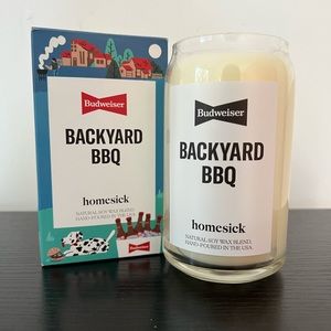 Homesick x Budweiser Backyard BBQ 13.75oz Natural Soy Candle